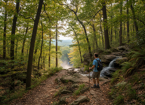 Oak Mountain State Park Peavine Falls